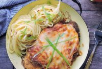 Crispy Baked Chicken Parmigiana with Marinara and Mozzarella