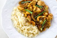 Thai Cashew Chicken Stir-Fry with Bell Peppers