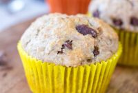 Chocolate Chip Banana Muffins Recipe — Moist Banana Chocolate Muffins