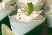 Refreshing Lime Jello Parfaits with Creamy Whipped Topping