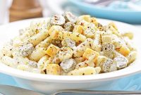 Dill Pickle Pasta Salad Recipe: Tangy Cold Pasta with Pickles