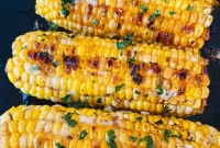 Blackstone Garlic Butter Corn Recipe for Grilled Sweet Corn