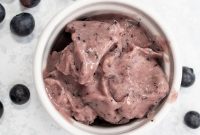 Blender Banana Blueberry Nice Cream: Creamy Frozen Dessert in Minutes