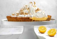 Lemon Meringue Pie with a Crispy Biscuit Crust