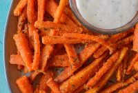 Crispy Air Fryer Carrots with Honey and Garlic