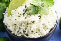Chipotle-Style Cilantro Lime Rice Recipe for Flavorful Sides
