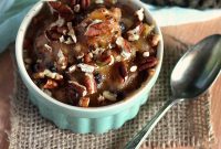 Spiced Apple Oatmeal Brûlée: Creamy Baked Oats with Caramelized Top