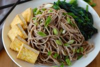 Spicy Sesame Tofu Soba Noodles — Vegan & Gluten-Free