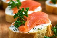 Smoked Salmon and Cream Cheese Sandwich Recipe for Brunch