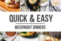 10 Fast Weeknight Dinner Recipes for Busy Nights