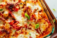 Roasted Vegetable Baked Ziti Recipe: Cheesy, Oven-Baked Pasta