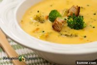 Keto Copycat Panera Broccoli Cheddar Soup Recipe