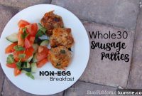 Whole30 Sausage Patties Without Eggs: Savory Paleo Recipe