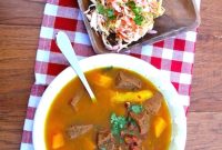 Hearty Red Bean Soup with Beef and Pumpkin for Cozy Meals
