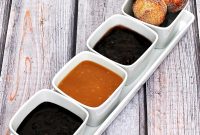 Donut Holes with Three Irresistible Dipping Sauces for Brunch
