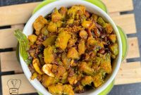Crispy Bitter Gourd Stir-Fry (Pavakkai Poriyal)