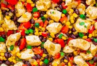Mexican Chicken Skillet Recipe — Low-Calorie Flavorful One-Pan Meal
