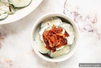 Keto Cucumber and Bacon Salad with Creamy Dill Dressing