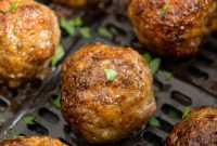 Crispy Air Fryer Italian-Style Meatballs Recipe