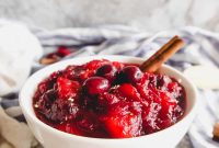 Homemade Cranberry Apple Sauce Recipe for Thanksgiving