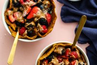 Pumpkin Protein Pan-Crepe Bowls: Fluffy Fall Breakfast Recipe