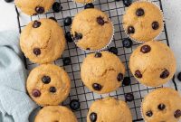 Moist Cottage Cheese Blueberry Muffins Recipe