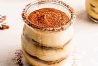 Gingerbread Tiramisu in Jar Recipes for Holiday Desserts