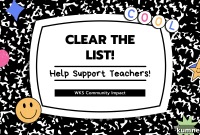 Support Teachers: Help Clear Their Classroom Supply Lists