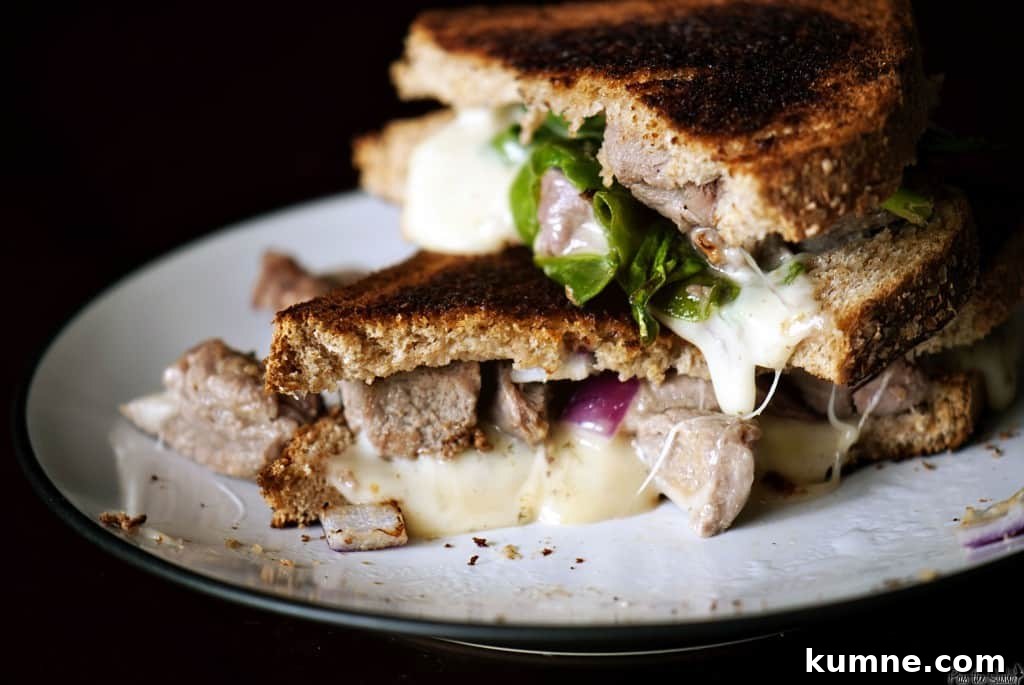 Lamb Grilled Cheese Sandwich | Kita Roberts PassTheSushi.com
