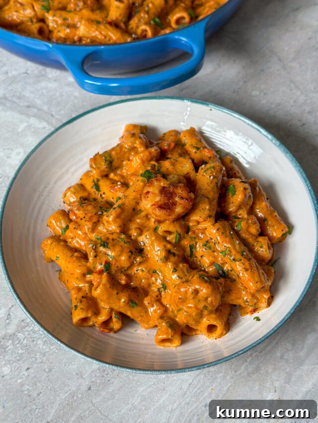 creamy cajun shrimp pasta