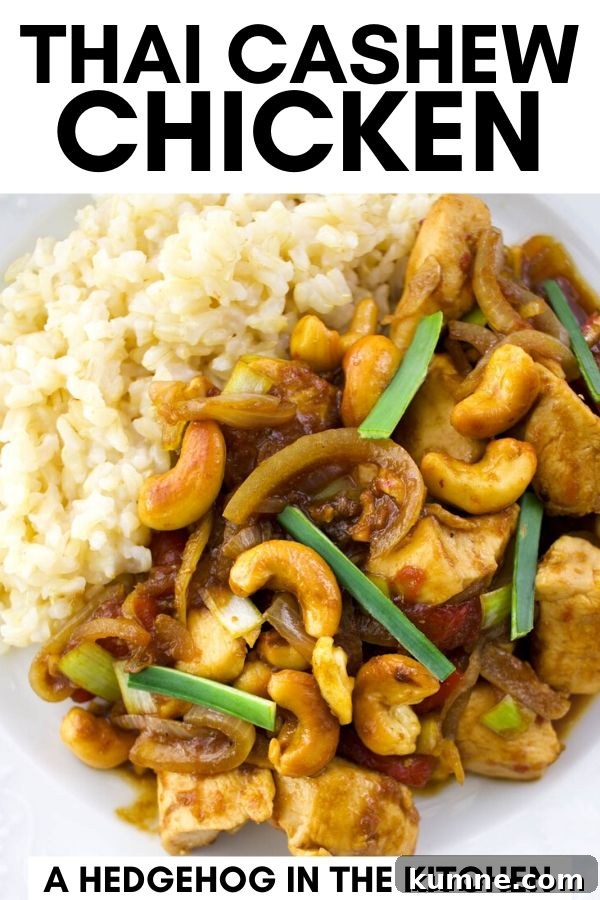 Thai Cashew Chicken