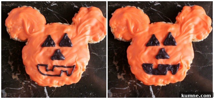 Mickey Pumpkin Marshmallow Cereal Treats Recipe 8 Mickey Pumpkin Marshmallow Cereal Treats