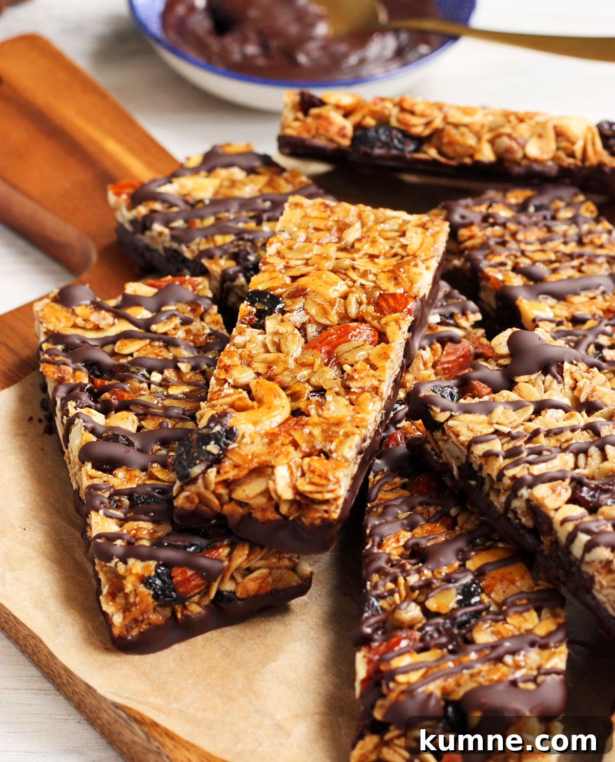 Copycat KIND Bar Recipe: Homemade Nut & Fruit Snack Bars 5 kind granola bar recipe