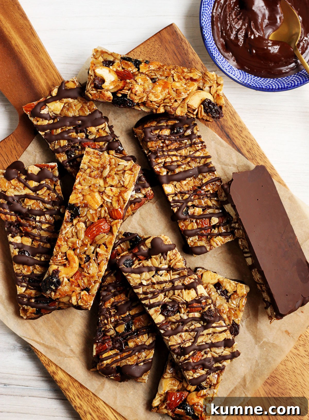 Copycat KIND Bar Recipe: Homemade Nut & Fruit Snack Bars 6 kind granola bar recipe