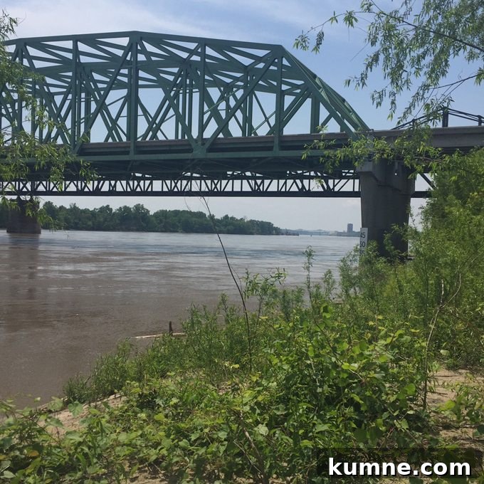Missouri River Scenic Hike: Top Trails and River Views 18 missouri bridge into illinois