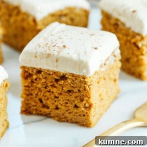 Moist Pumpkin Spice Bars with Yogurt Glaze 6 img 12646 6