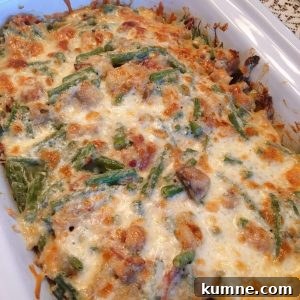 Crispy Fresh Green Bean Casserole with Garlic and Parmesan 17 Baked Green Bean Casserole
