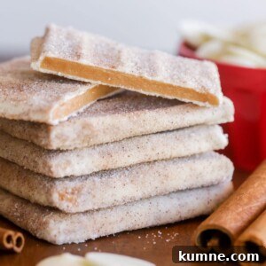 Churro toffee squares.