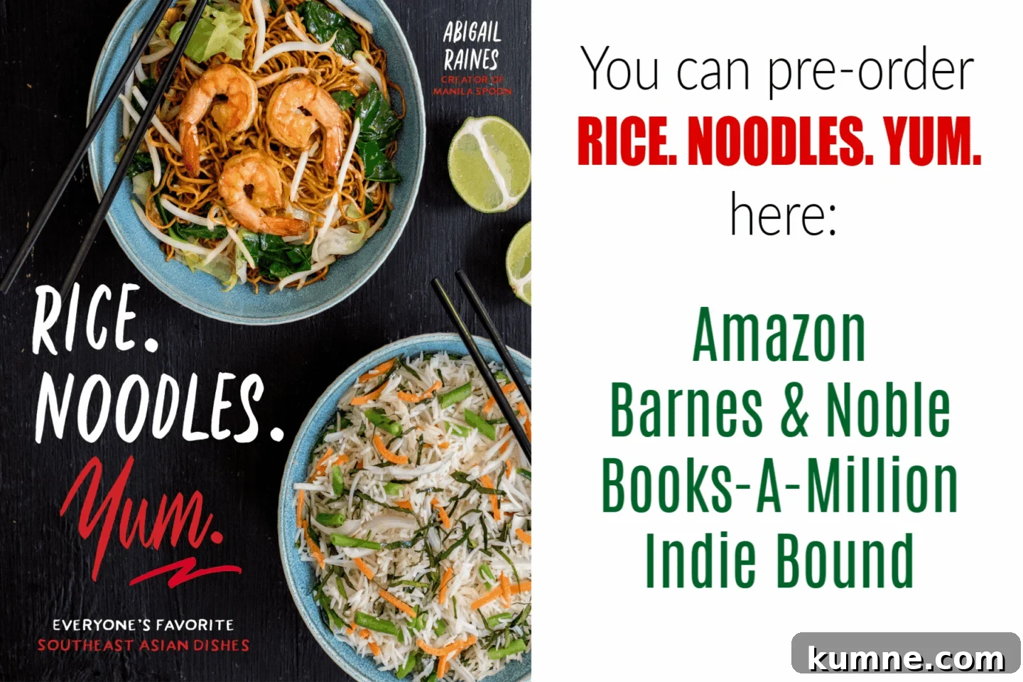 Author with cookbook