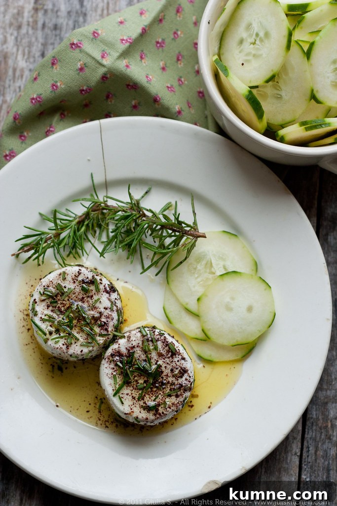 marinated goat cheese marinated goat cheese