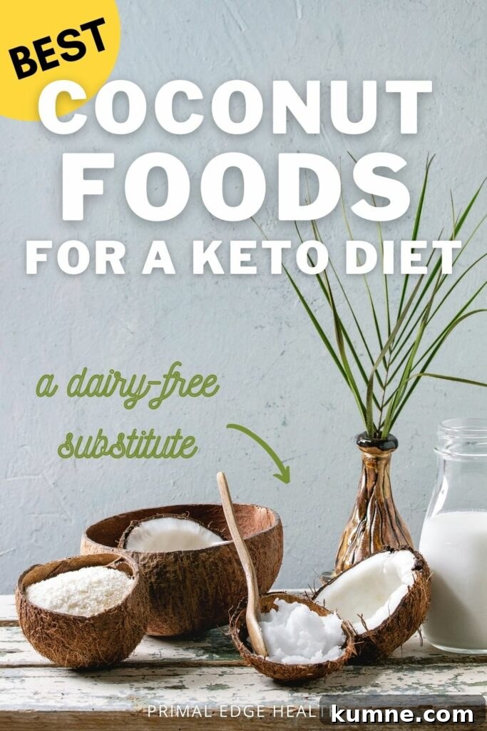 Best Coconut Foods for a Keto Diet - by Primal Edge Health.