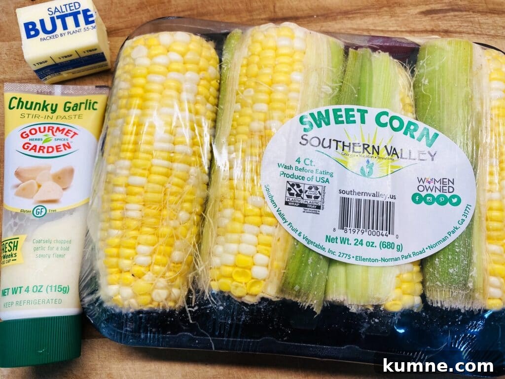 ingredients for corn