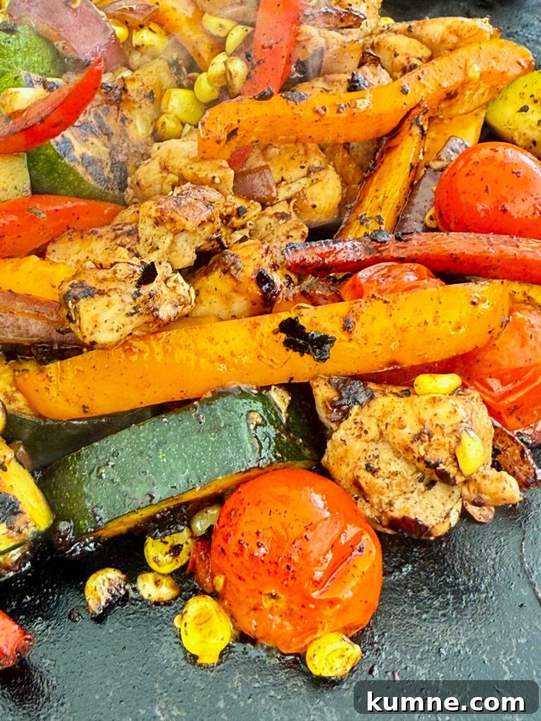 Blackstone Summer BBQ Chicken Stir Fry