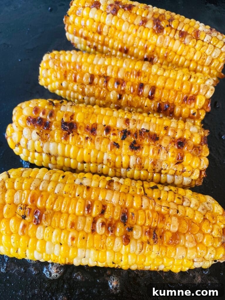 Blackstone Garlic Butter Corn