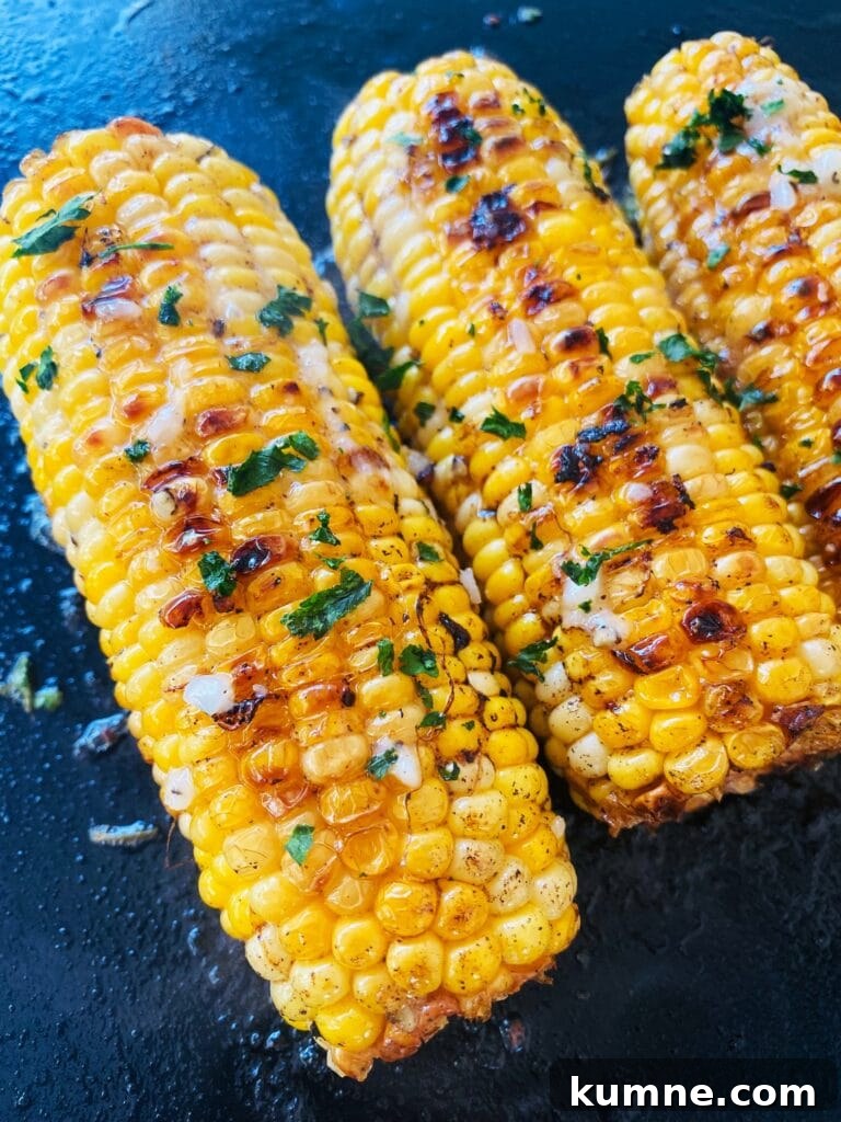 Blackstone Garlic Butter Corn