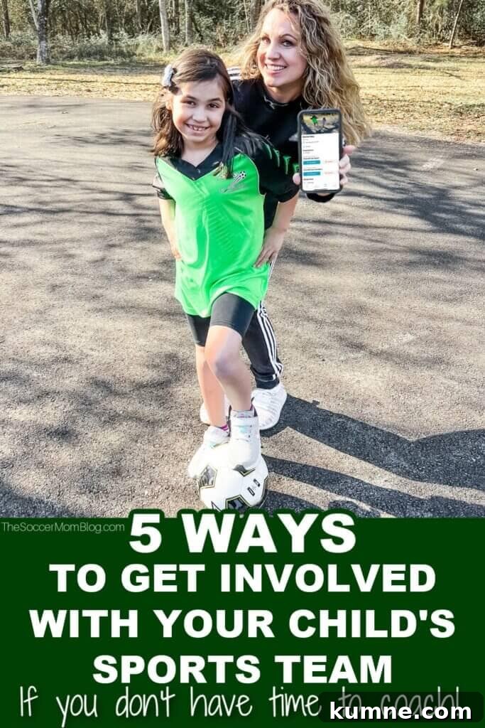 10 Must-Have Items for a Soccer First Aid Kit 8 little girl in soccer uniform posing with her mom; text overlay