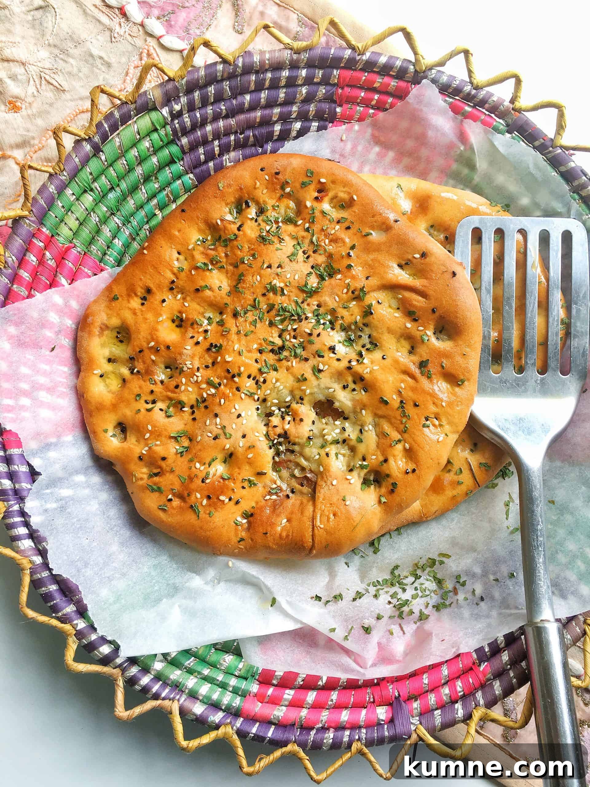 Easy Keema Naan Recipe - In The Oven + Tawa