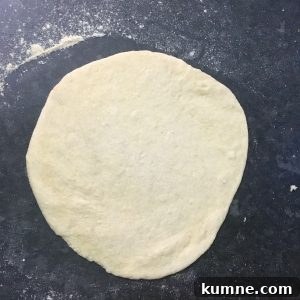 Assembling Keema Naan