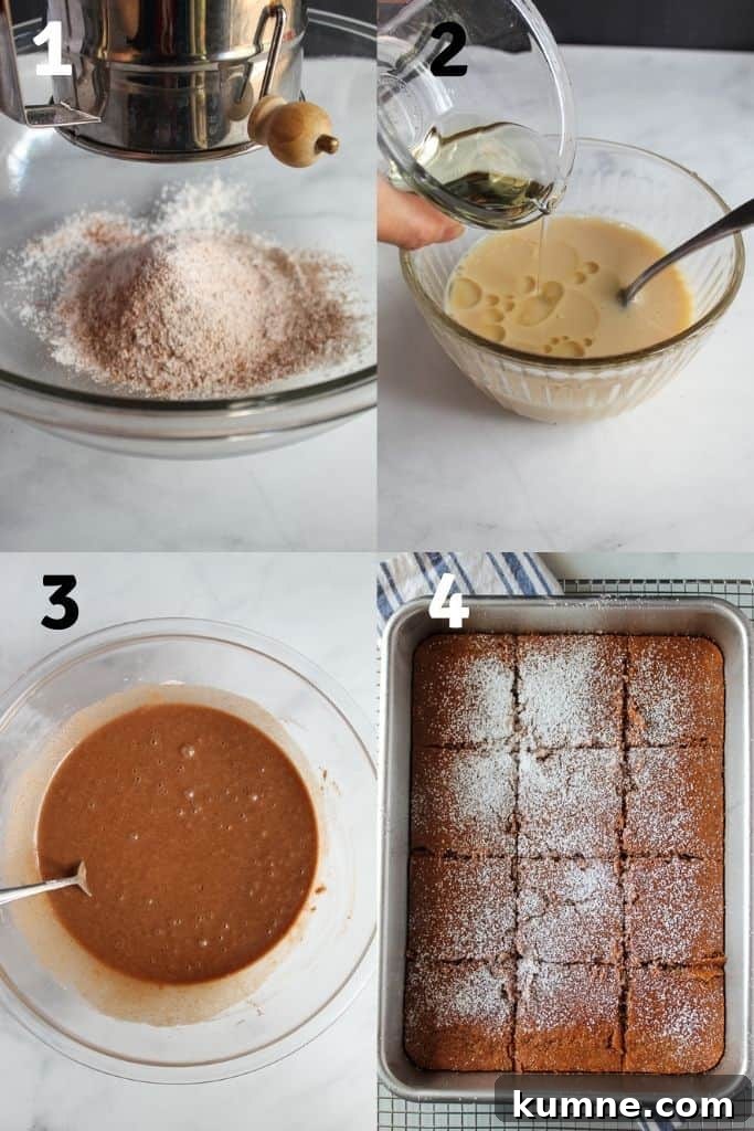 Light, Tender Gluten-Free Gingerbread Recipe for Moist Flavor 6 steps to preparing gingerbread