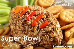 Super Bowl Cheese Ball